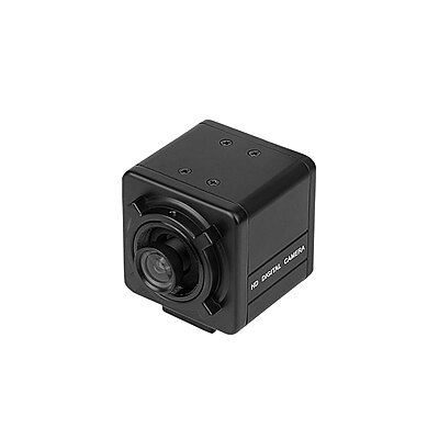 5MP PoE Mini Cube IP Camera with Audio, RTMP Streaming, H.265, ONVIF, Ideal for Live Broadcasting to YouTube, Facebook, Twitch – Low Latency Live IP Cam