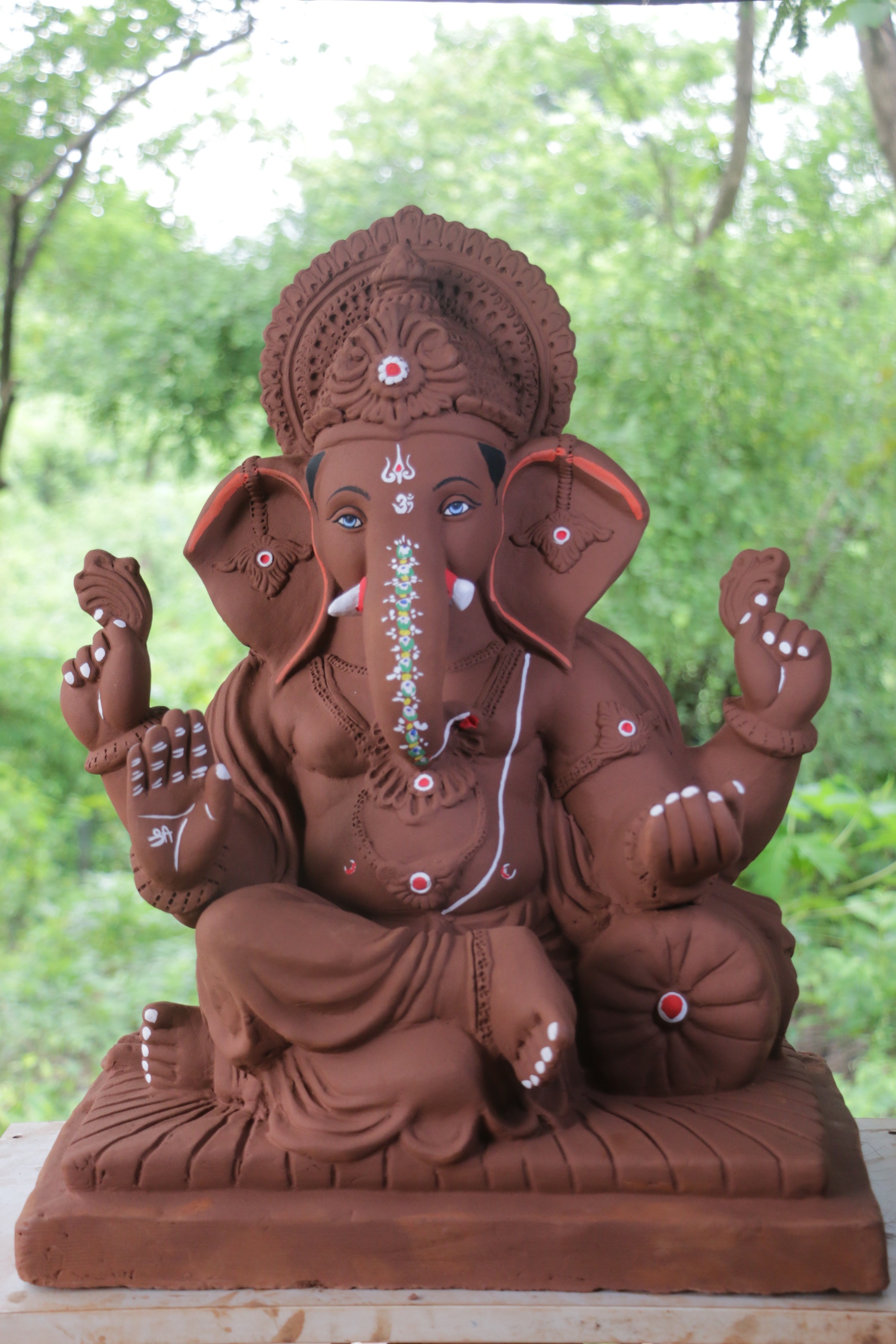 Single Load Ganpati | Red Soil Ganpati | 23 Inches Height | MYMA-0018-RED-23-SINGL-PYMA-DNOA Single Load Ganpati | Red Soil Ganpati | 23 Inches Height | MYMA-0018-RED-23-SINGL-PYMA-DNOA