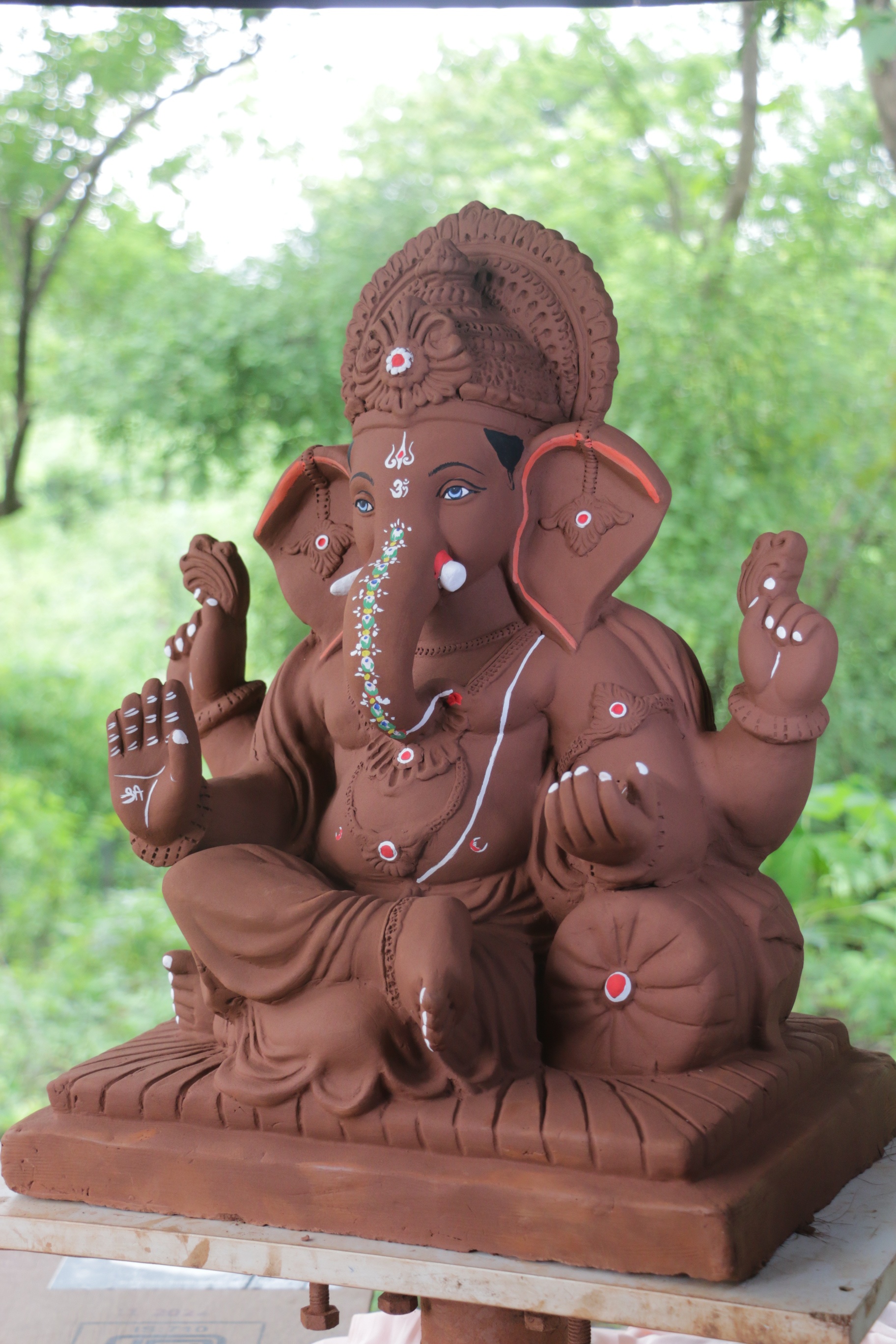 Single Load Ganpati | Red Soil Ganpati | 23 Inches Height | MYMA-0018-RED-23-SINGL-PYMA-DNOA Single Load Ganpati | Red Soil Ganpati | 23 Inches Height | MYMA-0018-RED-23-SINGL-PYMA-DNOA