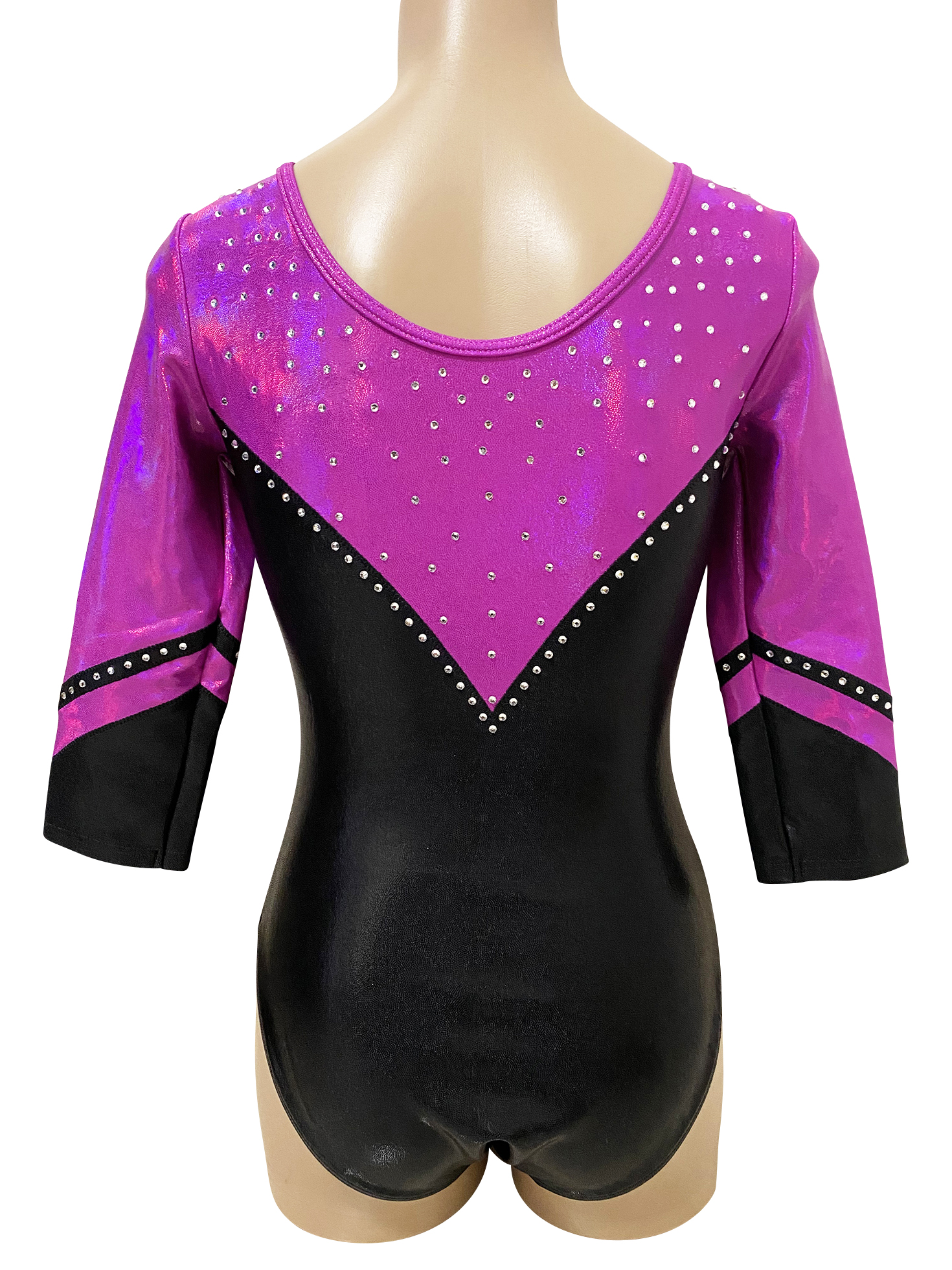 DARK MAGENTA SPYDER 3/4 SLEEVE