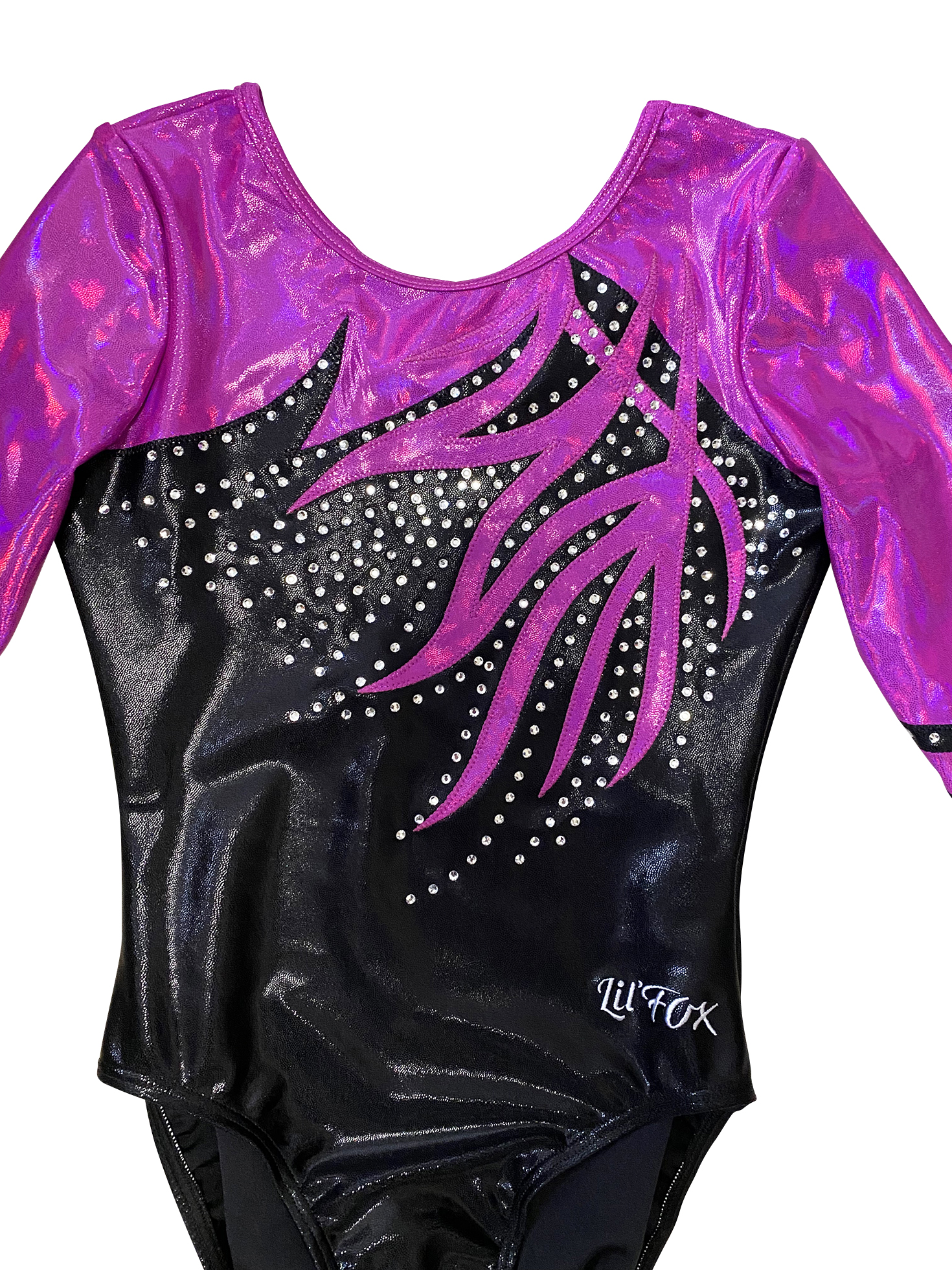 DARK MAGENTA SPYDER 3/4 SLEEVE