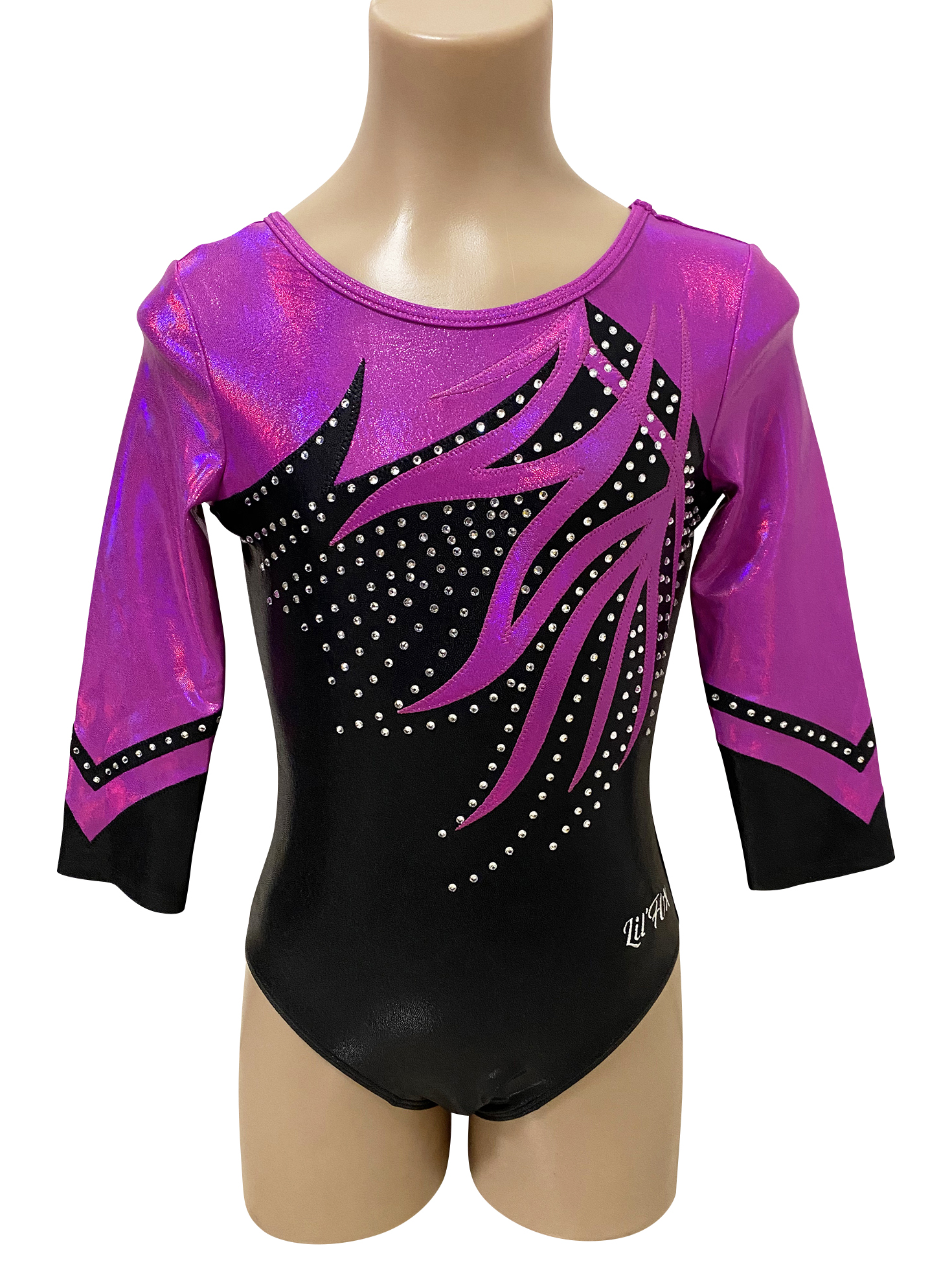 DARK MAGENTA SPYDER 3/4 SLEEVE