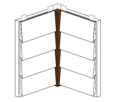 Maibec 2"x2" Inside Corner