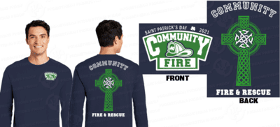 2021 - St Patrick's Day Blue