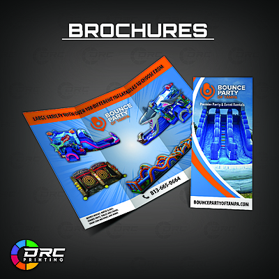 Tri-Fold Brochures (Includes Design)
