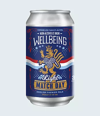 Match Day - Light Pale Ale (NA Beer) | Case of 24