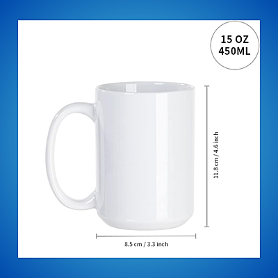 Custom Tyler Rose Basketball Fundraiser 15 oz Ceramic Mug size