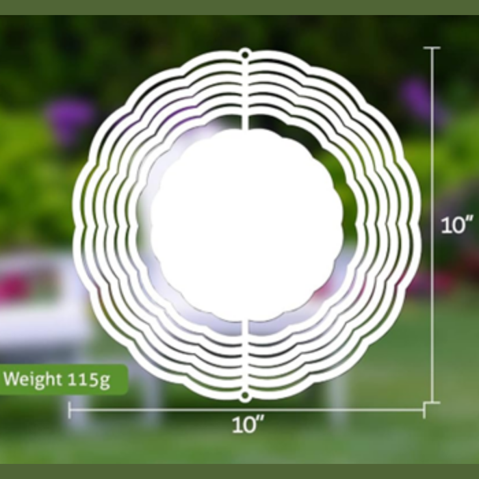 Tyler Rose Special Olympics Bowling Wind Spinner – 10" Customizable Outdoor Décor