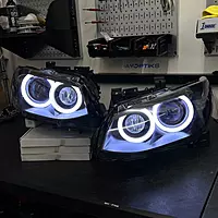 Pre-Built Round Ring Headlights – LCI E92/E93 3 Series Coupe & Convertible (2011–2013)