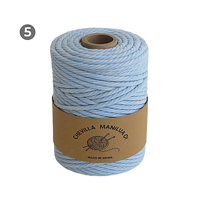 Macrame Rope 3mm x 90mts colores Matizados