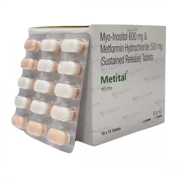 METITAL 500MG TAB 15'S METITAL 500MG TAB 15'S