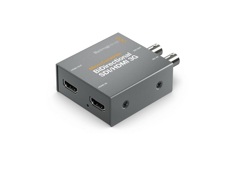 Micro Converter SDI/HDMI 3G BiDirectional w/Power Supply Micro Converter SDI/HDMI 3G BiDirectional w/Power Supply