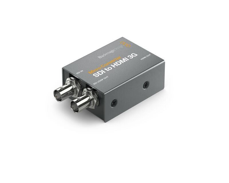 Micro Converter SDI to HDMI with Power Supply Micro Converter SDI to HDMI with Power Supply