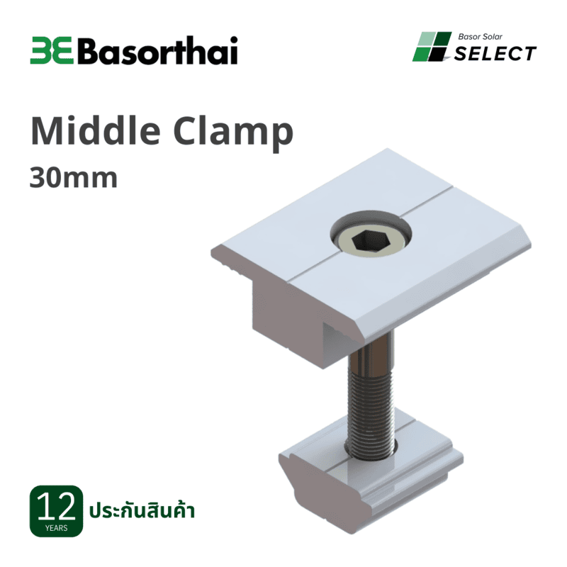 D05 - Basor Middle Clamp 30mm AL6005-T5