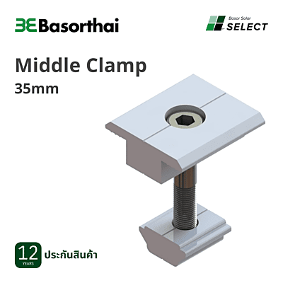 D06 - Basor Middle Clamp 35 mm