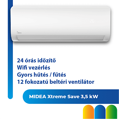 Midea MG2X-12-SP Xtreme Save R32 3,5KW Midea MG2X-12-SP Xtreme Save R32 3,5KW