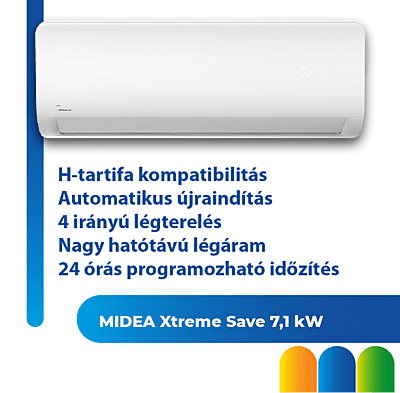 Midea MG2X-24-SP Xtreme Save R32 7,1KW Midea MG2X-24-SP Xtreme Save R32 7,1KW