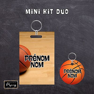 Plaque à sac / Duo - Basketball