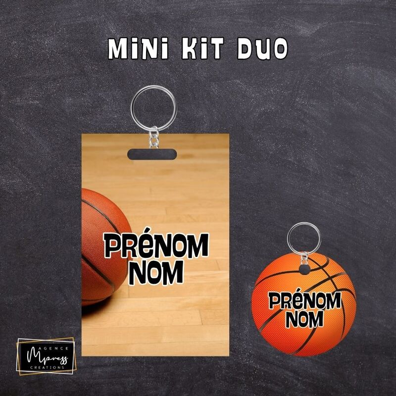 Plaque à sac / Duo - Basketball Plaque à sac / Duo - Basketball
