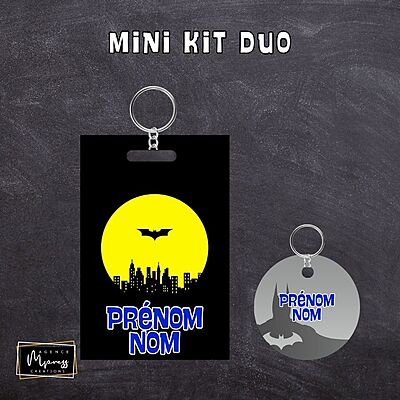 Plaque à sac / Duo - Batman