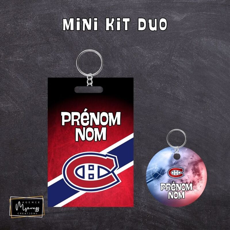 Plaque à sac / Duo - Hockey Plaque à sac / Duo - Hockey