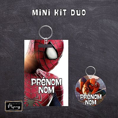 Plaque à sac / Duo - Spiderman
