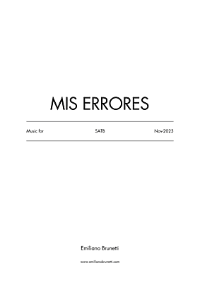 Mis Errores