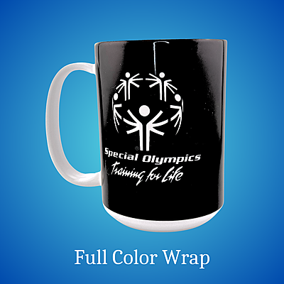 Personalized Tyler Rose Basketball Fundraiser 15 oz Ceramic Mug back
