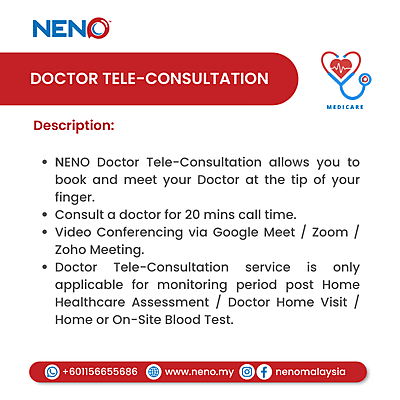NENO Doctor Tele-Consultation NENO Doctor Tele-Consultation