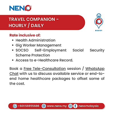 NENO Travel Companion (Hourly/Daily) NENO Travel Companion (Hourly/Daily)