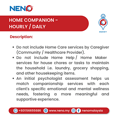 NENO Home Companion (Hourly / Daily) NENO Home Companion (Hourly / Daily)