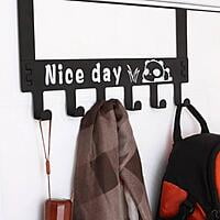 NICE DAY 6 HOOKS METAL REAR HANGER NICE DAY 6 HOOKS METAL REAR HANGER