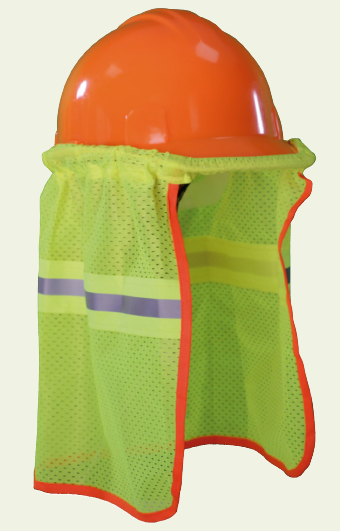 CUBRE NUCAS PARA CASCO COLOR AMARILLO C/R