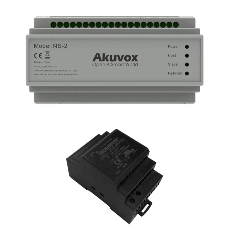 Akuvox Long Distance 2-Wire Switch with Power Supply Akuvox Long Distance 2-Wire Switch with Power Supply