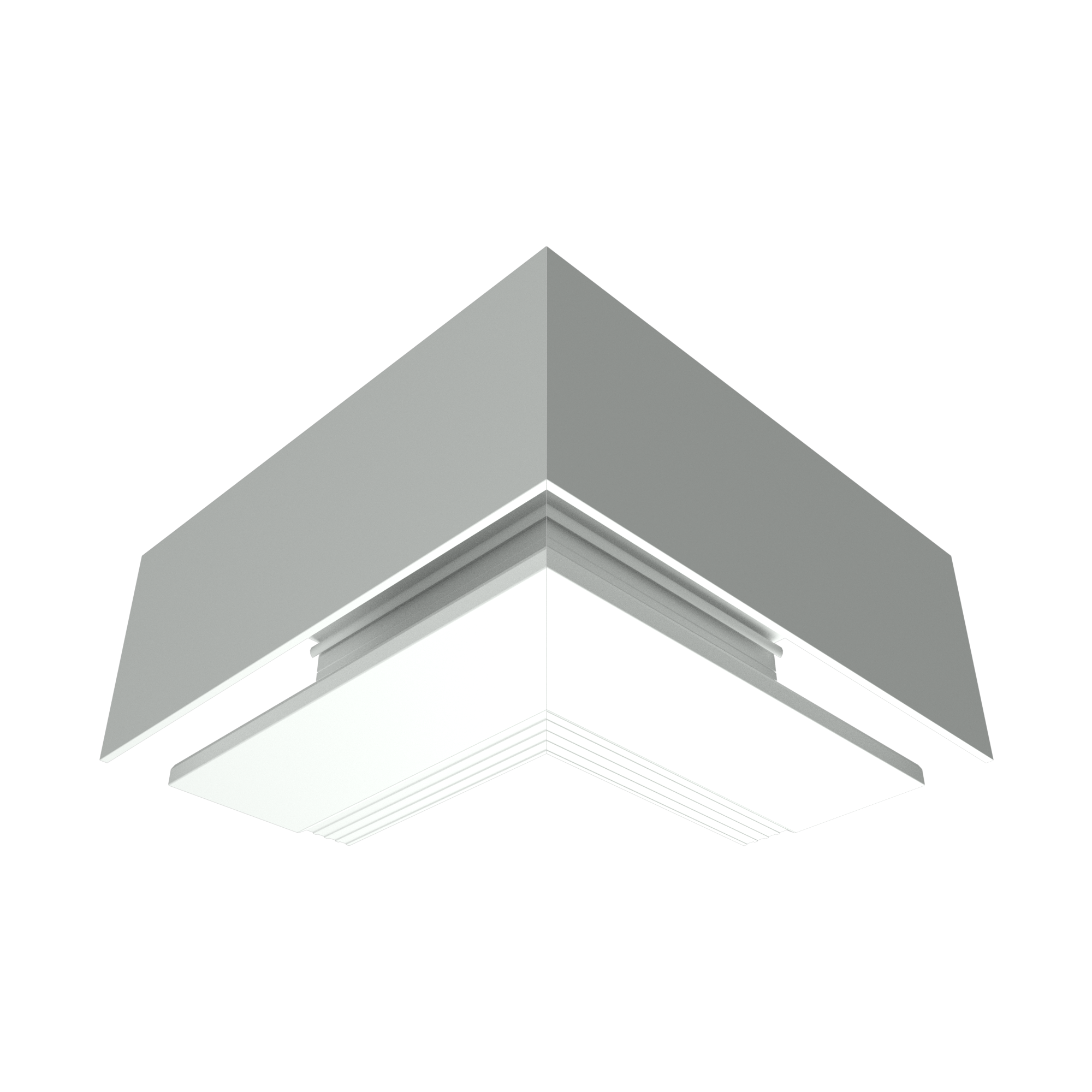Inside Corner-S130NS Pocket-Reverse Roll Shades-Flange To Window