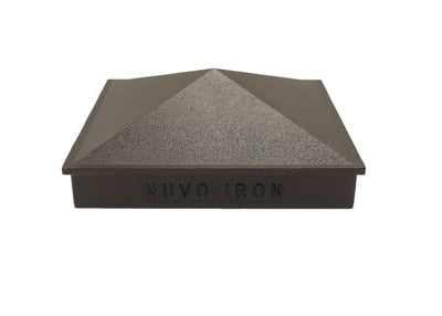 Aluminum Black Pyramid Post Caps Aluminum Black Pyramid Post Caps