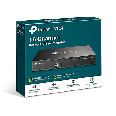 VIGI-NVR1016H | VIGI 16 Channel Network Video Recorder VIGI-NVR1016H | VIGI 16 Channel Network Video Recorder