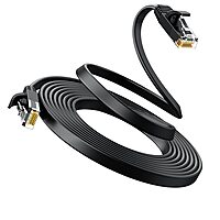 UGREEN NW102 Cat6 U/UTP Flat Ethernet Cable 20m – Black