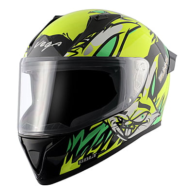 VEGA BOLT BUNNY BLACK NEON YELLOW M/V (L)