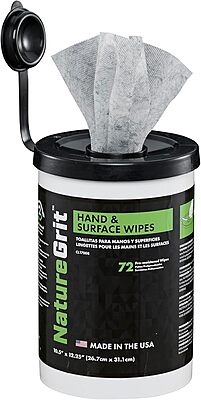 NatureGrit™ Wipe Hand & Surface Canister - Case of 6