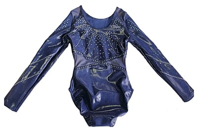 NAVY MYSTIQUE AND MESH LONG SLEEVE