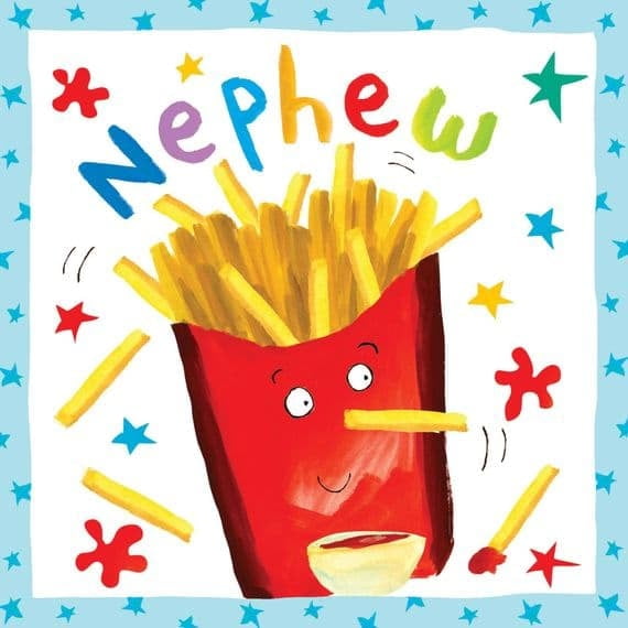 Nephew Bubblicious Greeting Card