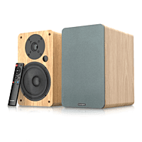 VULKKANO A5 ARC Active Bookshelf Speakers - Brown VULKKANO A5 ARC Active Bookshelf Speakers - Brown