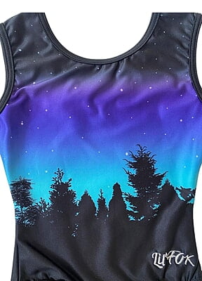 NIGHT SKY LYCRA WITH STARS AND NNAoG