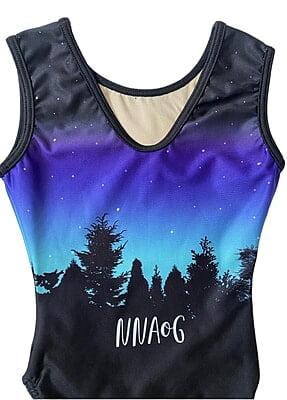 NIGHT SKY LYCRA WITH STARS AND NNAoG