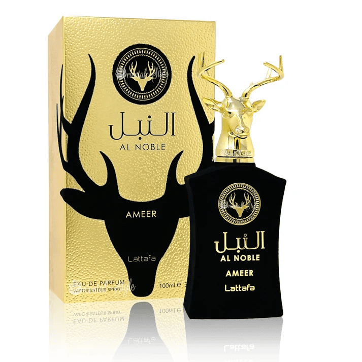 Al Noble AMEER EDP Perfume By Lattafa 100 ML Hottest Newest Niche Release Al Noble AMEER EDP Perfume By Lattafa 100 ML Hottest Newest Niche Release