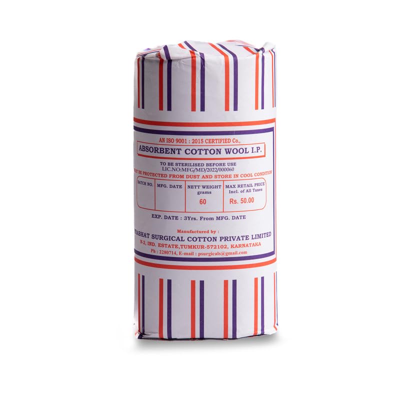 Non Absorbent Cotton Wool IP 500 Gm Non Absorbent Cotton Wool IP 500 Gm