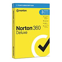 Norton 360 Deluxe 25GB – 3 Devices (Physical Package)