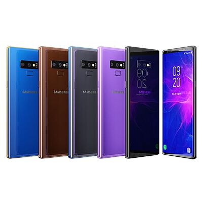 Samsung Note 9 Refurbished Grade A+ (Grade A Plus), Dual Sim