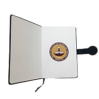 Notebook Black PU Leather